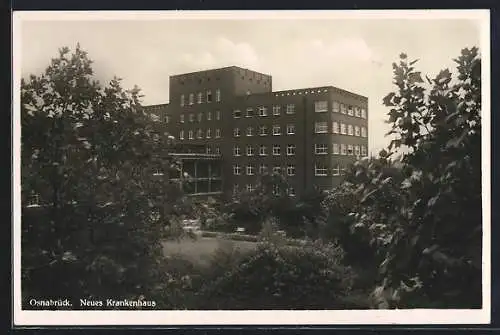 AK Osnabrück, Neues Krankenhaus