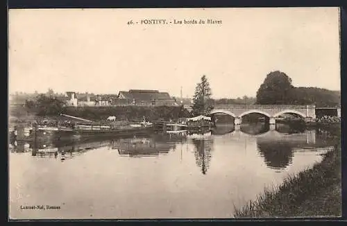 AK Pontivy, Les bords du Blavet