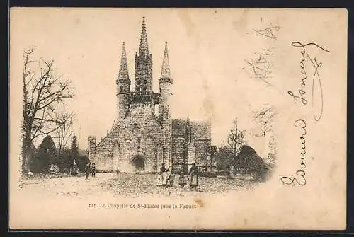 AK Le Faouët, La Chapelle de St-Fiacre près du Faouët