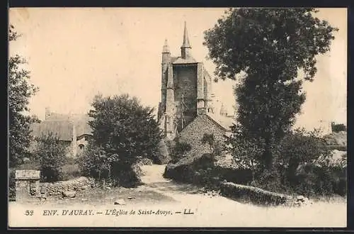 AK Auray, L`Église de Saint-Avoy