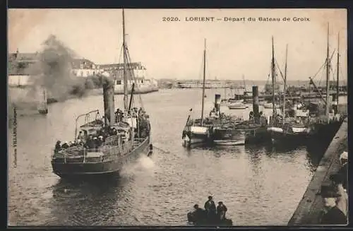 AK Lorient, Départ du bateau de Groix