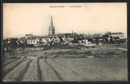 AK Carnac-Ville, Vue du Sud