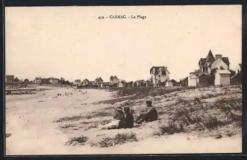 AK Carnac, La Plage