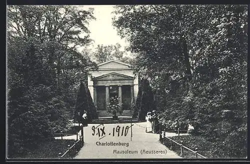 AK Berlin-Charlottenburg, Mausoleum, Aussenansicht