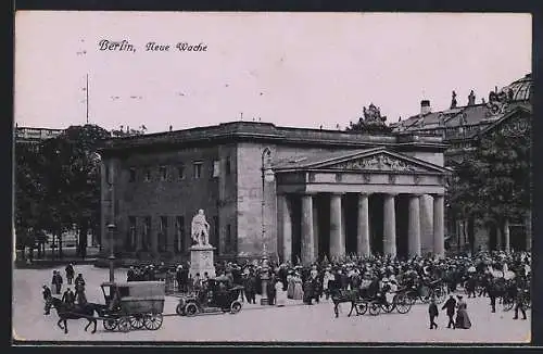 AK Berlin, Neue Wache mit Veranstaltung