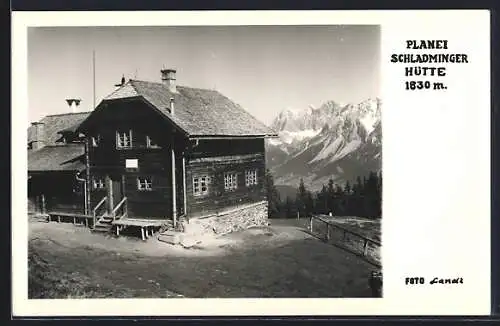 AK Schladminger Hütte, Berghütte auf der Planei