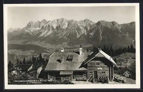 AK Schladmingerhütte, Berghütte a. d. Planei m. d. Dachstein