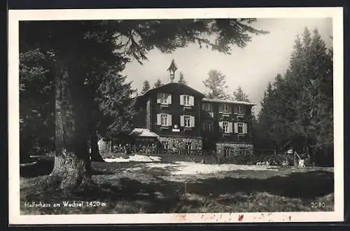 AK Hallerhaus, Berghütte am Wechsel