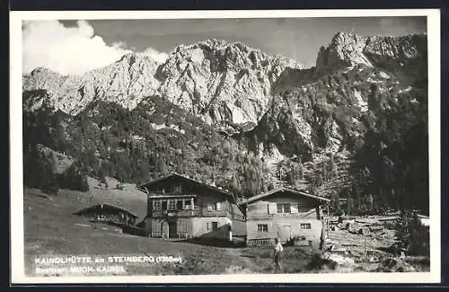 AK Kaindl-Hütte, Berghütte am Steinberg b. Kufstein