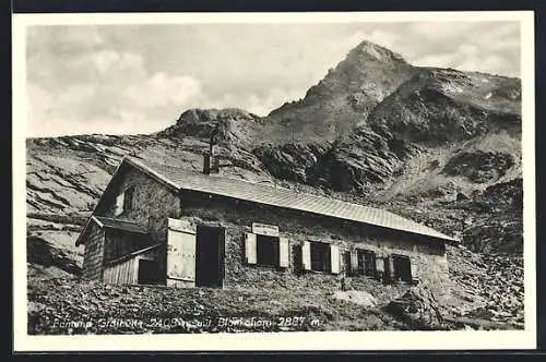 AK Edmund Grafhütte, Ansicht mit Blankahorn