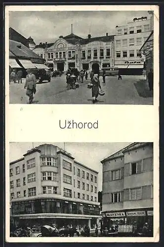 AK Uzhorod, Hotel Korona Szallo, Ortspartie