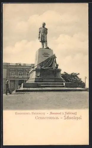 AK Sébastopol, Monument à Nahkimoff