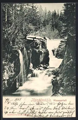 AK Ranftlmühle, Wasserfall