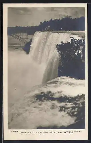 AK Coat Island, American Fall at the Niagara Falls, Wasserfall