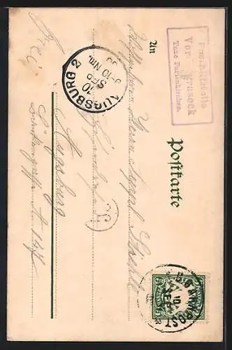 AK Partenkirchen, Partnachklamm-Wasserfall