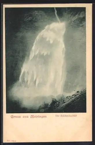 AK Meiringen, der Reichenbach-Wasserfall