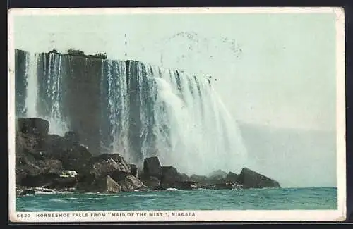 AK Horseshoe Falls from Maid of the Mist, Niagara