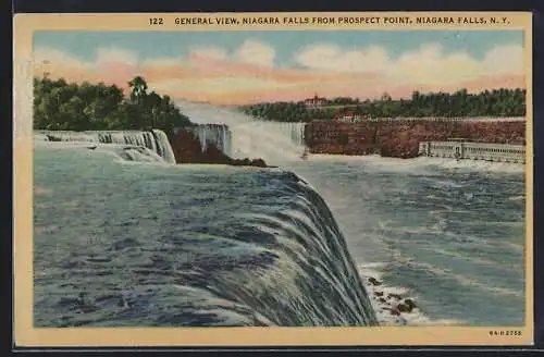 AK General View, Niagara Falls from Prospect Point