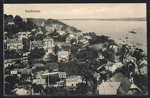 AK Hamburg-Blankenese, Teilansicht