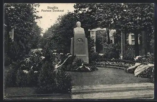 AK Berlin-Steglitz, Paulsen-Denkmal