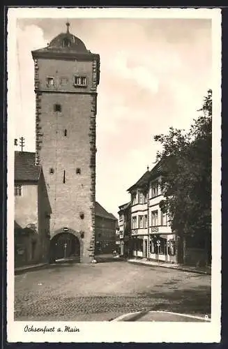 AK Ochsenfurt am Main, Partie am oberen Tor