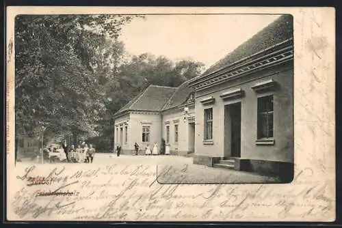 AK Zerbst, Das Gasthaus Friedrichsholz