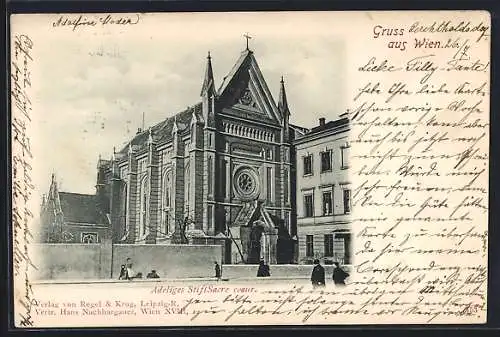 AK Wien, Adeliges Stift Sacre Coeur am Rennweg