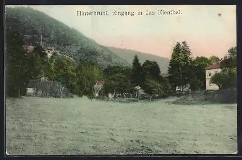 AK Hinterbrühl, Eingang in das Kienthal