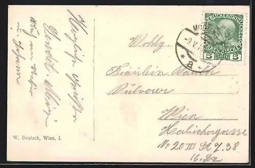 AK Hinterbrühl, Eingang in das Kienthal