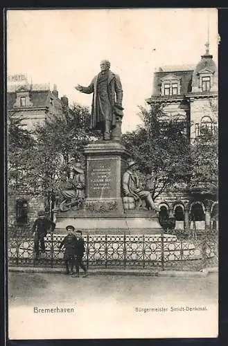 AK Bremerhaven, Bürgermeister Schmidt-Denkmal