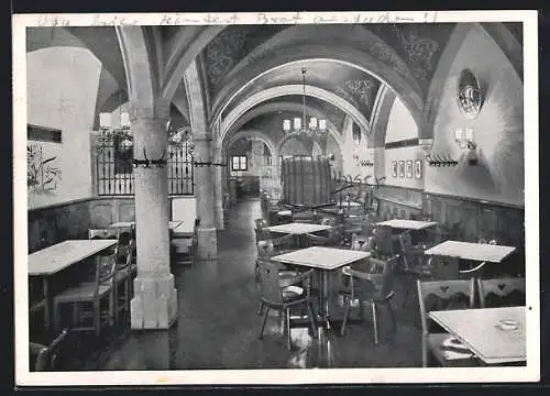 AK Nürnberg, Gasthaus Pfälzer Fass im Hotel Kaiserhpf, Königstrasse 39