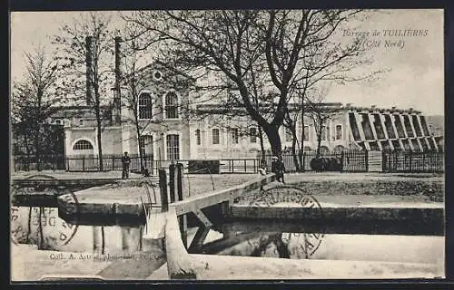 AK Tuilières, Barrage de Tuilières, Côté Nord