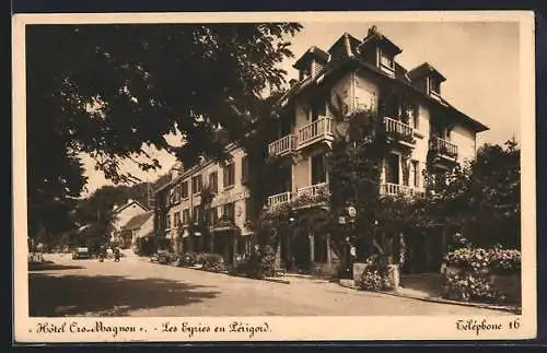 AK Les Eyzies, Hôtel Cro-Magnon en Périgord