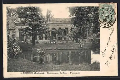 AK Bergerac, Établissements Perdoux, L`Orangerie