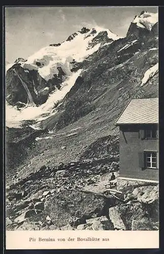 AK Bovalhütte am Piz Bernina