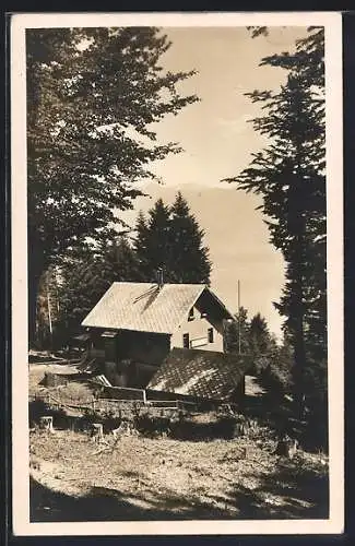 AK Enzianhütte, Berghütte bei Innsbruck