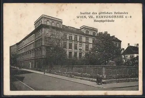 AK Wien, Institut des göttlichen Heilandes, Kanyongasse 6-8, Hauptgebäude