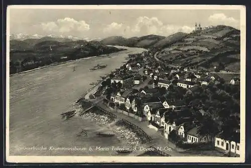 Künstler-AK Krummnussbaum bei Maria Taferl, Panorama