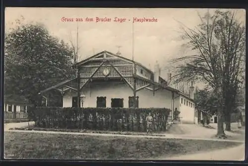 AK Brucker Lager, Blick auf die Hauptwache