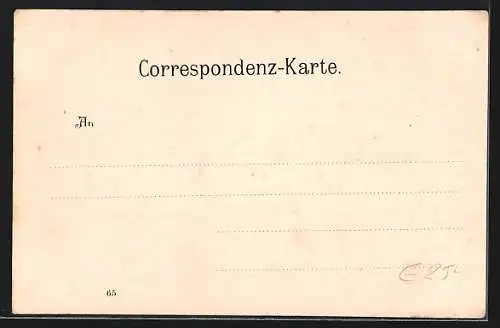 Künstler-AK Salzburg, Gasthaus Bräustübl, Gäste beim Essen
