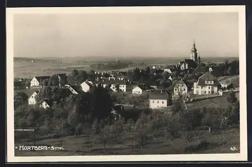 AK Hartberg /Stmk., Gesamtansicht mit weitem Ausblick