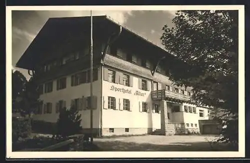 AK Lindenberg im Allgäu, Das Sporthotel Adler