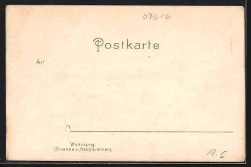 AK Bürgel /Th., Teilansicht