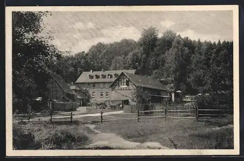 AK Eisenberg / Thür., Waldhaus Walkmühle