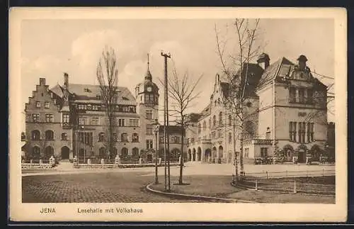 AK Jena, Lesehalle mit Volkshaus