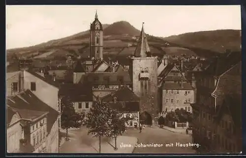 AK Jena, Johannistor mit Hausberg