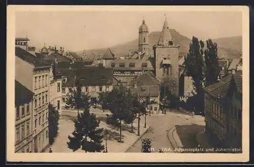 AK Jena, Johannisplatz und Johannistor