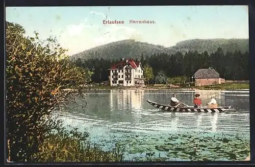 AK Erlaufsee, Blick auf das Herrenhaus