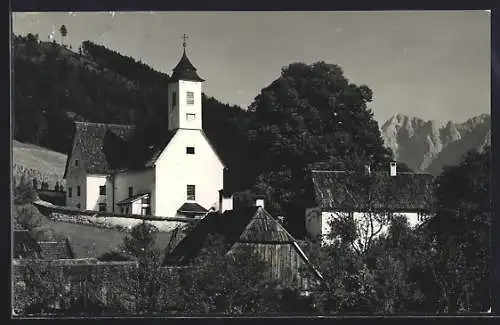 AK Hall b. Admont, Blick auf die Kirche