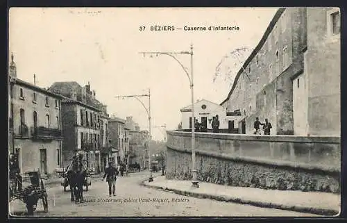 AK Béziers, Caserne d`Infanterie